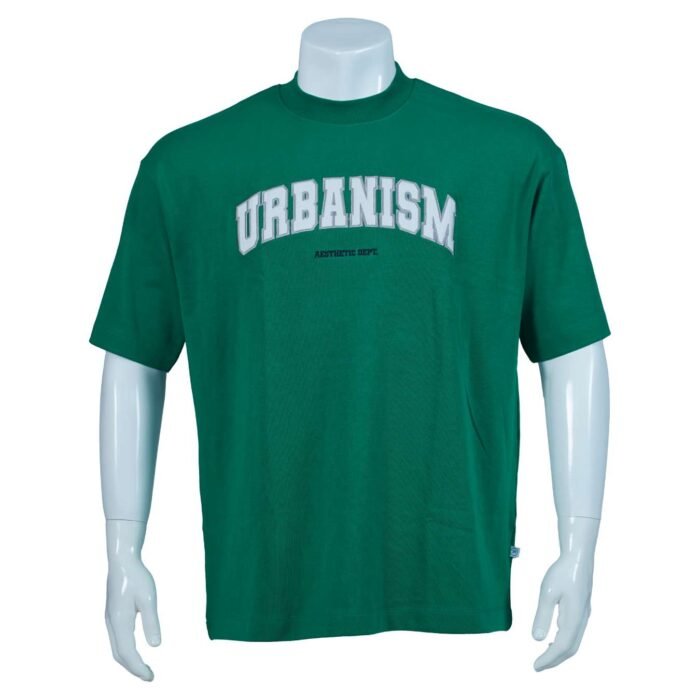 Men Embroidery Oversized T-Shirt 09