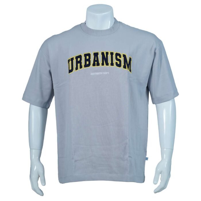Men Embroidery Oversized T-Shirt 14